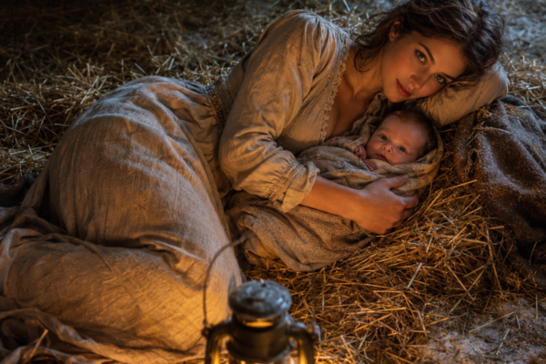 On Christmas night, a lonely Montana rancher found a freezing mother and baby hidden in his hayloft, then noticed the silver locket clenched in her hand belonged to someone impossible…