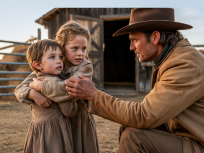 “Could We Sleep in Your Barn?” Two Exhausted Children Asked a Lonely Rancher—By Dawn They Were Gone, but the Trail He Followed Led to a Secret Someone Would Kill to Bury…