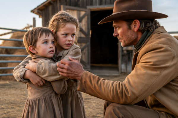 “Could We Sleep in Your Barn?” Two Exhausted Children Asked a Lonely Rancher—By Dawn They Were Gone, but the Trail He Followed Led to a Secret Someone Would Kill to Bury…