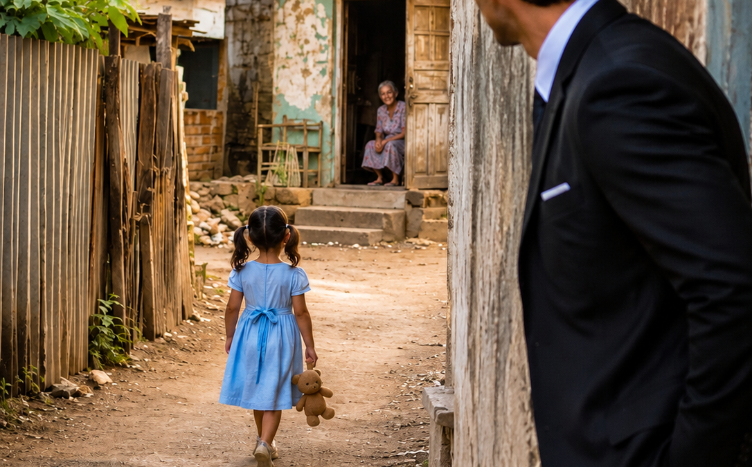 The Widowed Maid Was About to Lose Everything—Until the Feared Mafia Boss Followed Her Little Girl Into His Dead Daughter’s Garden and Claimed Them Both