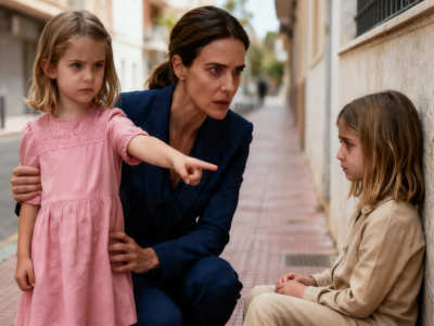 MY SIX-YEAR-OLD POINTED AT A HOMELESS GIRL AND SAID, “SHE WAS INSIDE YOU WITH ME” — THEN MY MILLIONAIRE HUSBAND BEGGED ME NOT TO ASK THE HOSPITAL WHY