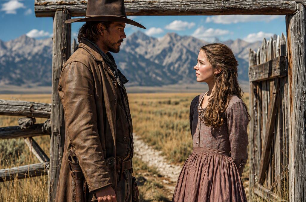 The Homeless Schoolteacher Married a Wealthy Rancher Before the Snow Melted – Then a Stranger Rode In Asking Why She Was Sleeping in a Dead Woman’s Room