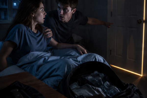 MY LITTLE BROTHER WOKE ME AT 2:47 A.M. HOLDING OUR FATHER’S BLOODY KNIFE—THEN HE TOLD ME WHAT OUR PARENTS HAD PLANNED FOR THE LAKE