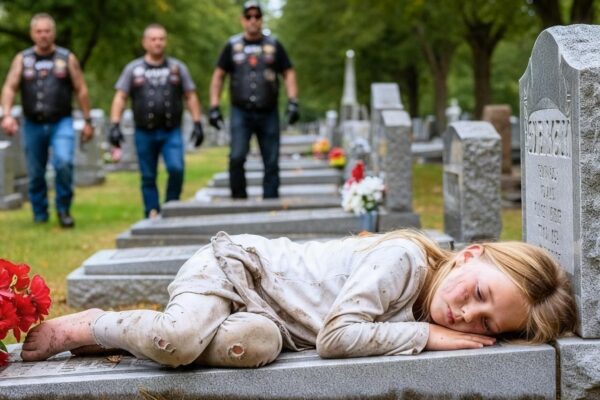I FOUND A LITTLE GIRL SLEEPING ON HER DEAD FATHER’S GRAVE—THEN SHE SAID MY PATCH WAS THE ONE THING HE TOLD HER TO FIND