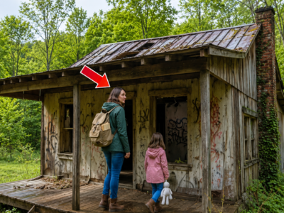 she fled with her little girl into a mountain storm and found an abandoned railroad house hiding a mother’s warning from sixty years ago