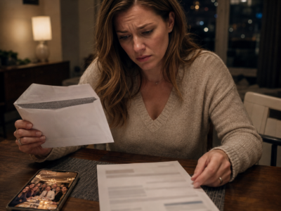 My parents said there was no seat for me at their anniversary dinner after I paid their mortgage for three years. Then one bank envelope arrived with my name where it should never have been…