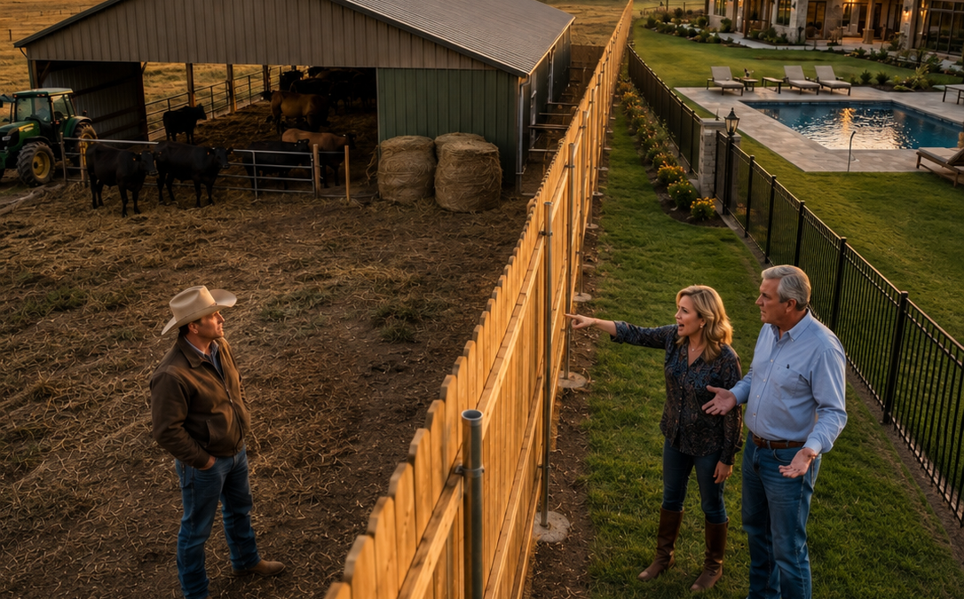the hoa stole ten feet of my texas pasture and told me it was “just grass”—so i built a barn they could never ignore
