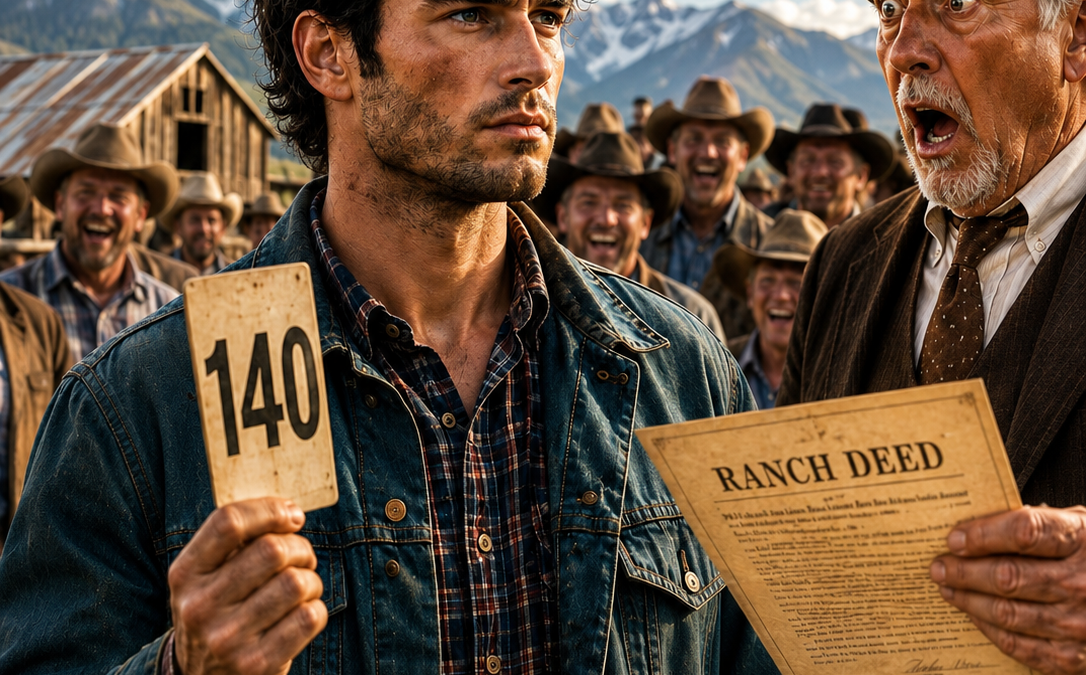 everyone laughed when the young farmhand bought the dead ranch nobody wanted—until an old deed revealed what had been buried beneath it for decades