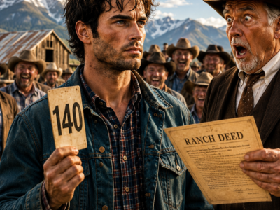 everyone laughed when the young farmhand bought the dead ranch nobody wanted—until an old deed revealed what had been buried beneath it for decades