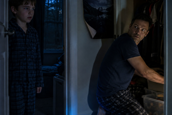 “My parents blamed my imagination when my nightlight kept changing colors, then it vanished completely, but when Dad finally searched my closet, one poster moved before he touched it…”