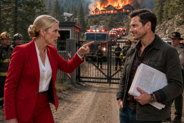 the hoa locked a toll gate across my fire road—then eleven engines sat helpless while their eight-million-dollar clubhouse burned