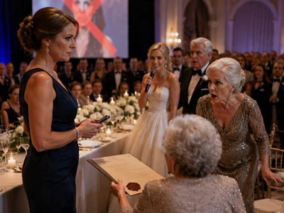 MY FAMILY PROJECTED MY INFERTILITY AT MY SISTER’S WEDDING—THEN I TEXTED ONE WORD, AND THE BRIDE’S BILLIONAIRE MOTHER-IN-LAW SAW THE NAME MY FATHER FEARED