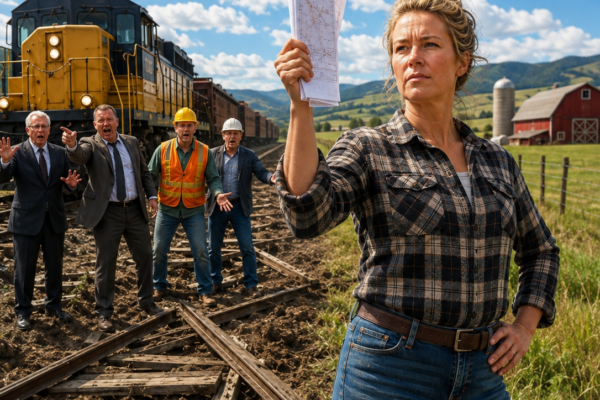 the railroad abandoned three miles through her farm and everyone called it worthless—then she bought the right of way and made the whole county depend on it