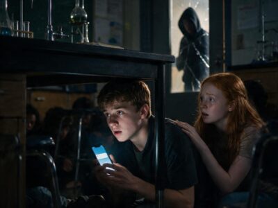 During lockdown, someone outside my chemistry classroom started texting details no one should have known, but the message that scared me most wasn’t about where I was hiding…