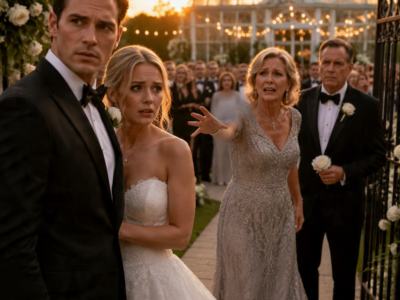 MY SISTER STOLE MY WEDDING DATE, AND MY PARENTS CHOSE HER—BUT WHEN THEY RUSHED INTO MY RECEPTION HOURS LATER, ONE UNEXPECTED SPEECH STOPPED THEM COLD