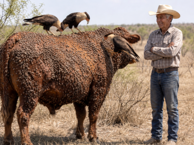 The Breeders Laughed When I Bought a Tick-Covered Bull for $900—Then 17 Caracaras Returned After 30 Years and Proved My Grandfather’s Ranching Secret Right