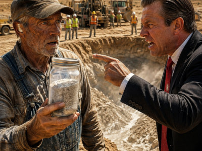 The Bank Laughed When I Spent My Last $900 on a Dead Field—Then Their Geologist Showed Up at My Gate