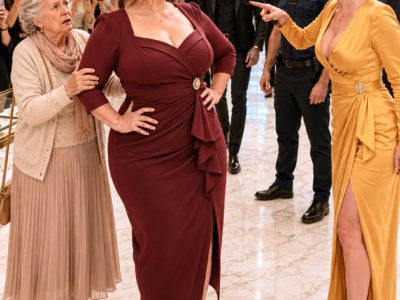 They Slapped the Plus-Size Florist for Defending an Old Woman—Then the Mafia Billionaire Walked In and Called Her His Mother’s Savior