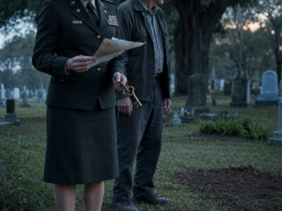 I Returned From a Classified Mission to Learn My Father Was Dead and My Stepmother Owned Everything—But the Brass Key Hidden at His Empty Grave Led Me to the Living Colonel, a Stolen Military Identity, and the Sister Trained to Replace Me