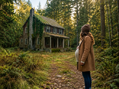pregnant and homeless after her husband betrayed her, she inherited a forgotten cabin in the forest — and found the truth her grandfather died protecting