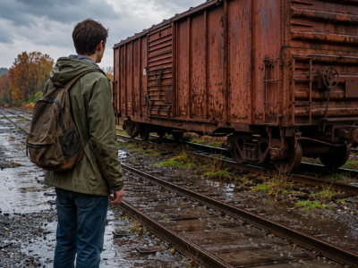 at 19, he paid four dollars for a locked railcar everyone called worthless — when it finally opened, a thirty-year-old secret threatened the richest man in town