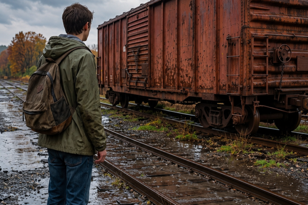 at 19, he paid four dollars for a locked railcar everyone called worthless — when it finally opened, a thirty-year-old secret threatened the richest man in town