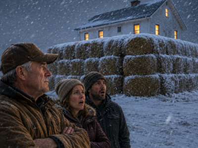 They Thought the Farmer Stacked Hay Bales Around the House for Insulation — Until the Blizzard Came