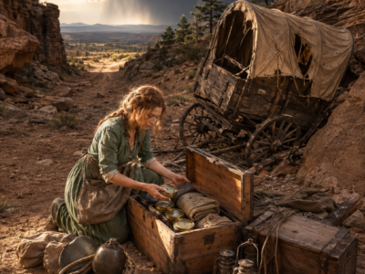 They Took Her Horse and Left Her Above the Snowline—Then She Found a CiviI War Ledger Beneath a Forgotten Hearth