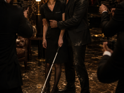 The Blind Coat-Check Girl Collided With Chicago’s Most Feared Mafia Boss and Spilled Scotch Across His Suit—Then Gabriel Moretti Stopped Four Guns With One Word, Only to Discover Chloe Could Hear the Danger in His Empire More Clearly Than the Men Who Still Had Their Sight