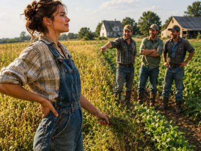 her brothers threw her off the family farm with nothing—then the twenty-dollar field they mocked revealed why an old widower had guarded it for thirty-seven years