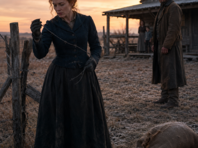She Crossed Montana as a Mail-Order Bride Certain the Widowed Rancher Would Regret His Promise—But When Gideon Cross Gave Evelyn Her Own Room, Defended Her Right to Stay, and Asked Her to Help Save His Ranch, She Realized His Welcome Was Not the Arrangement She Had Feared