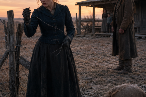 She Crossed Montana as a Mail-Order Bride Certain the Widowed Rancher Would Regret His Promise—But When Gideon Cross Gave Evelyn Her Own Room, Defended Her Right to Stay, and Asked Her to Help Save His Ranch, She Realized His Welcome Was Not the Arrangement She Had Feared
