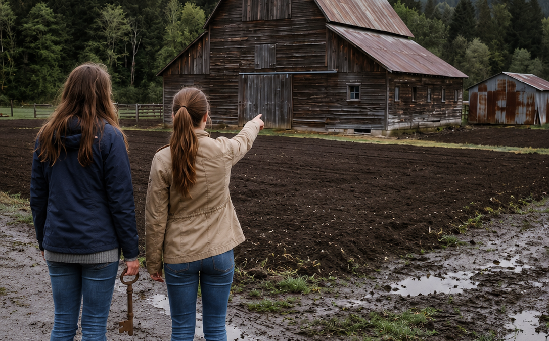 everyone wanted grandpa’s forty acres sold—then two sisters broke into his forbidden shed and found the proof he died protecting