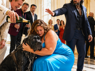They Poured Champagne on the Mafia Boss’s Blind Dog—Then He Locked the Ballroom and Asked Her to Stay