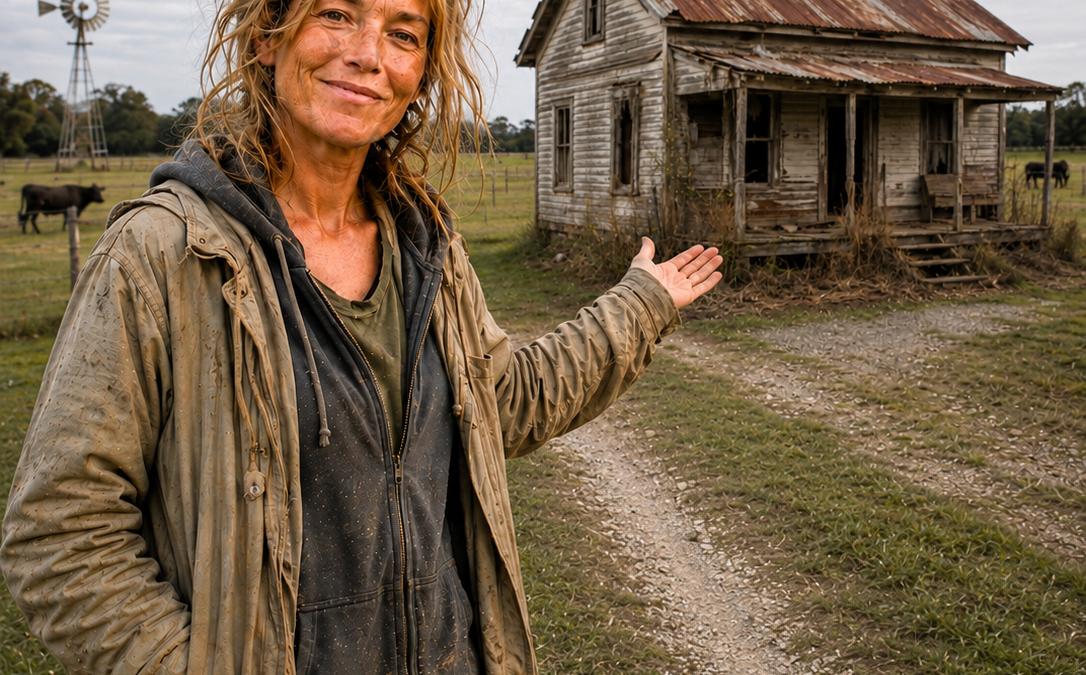the homeless hospital housekeeper bought a condemned farm shed for $50—and built the country home everyone said she would never have