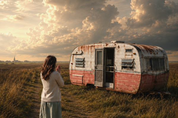 Divorced Mom Spent Her Last $9 on a Broken Trailer—Then the Hidden Deed Inside Exposed the Truth Her Ex-Husband and the Town Tried to Hide