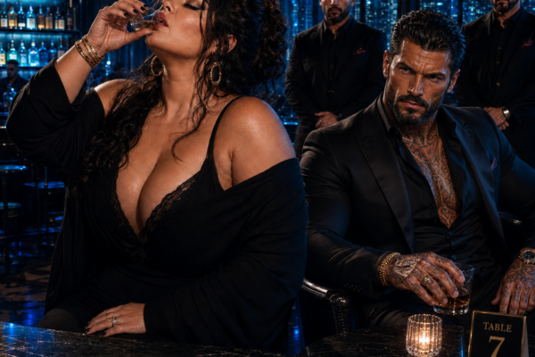 A drunk gunman grabbed the plus size woman drinking alone at 2:17 A.M. She dropped him in seconds, but the Mafia boss went pale when her sleeve slipped back…