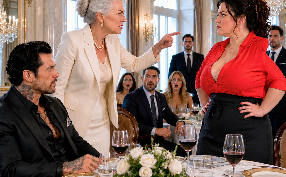 Everyone Feared the Mafia Boss’s Mother—Until a Curvy Waitress Left Her Speechless