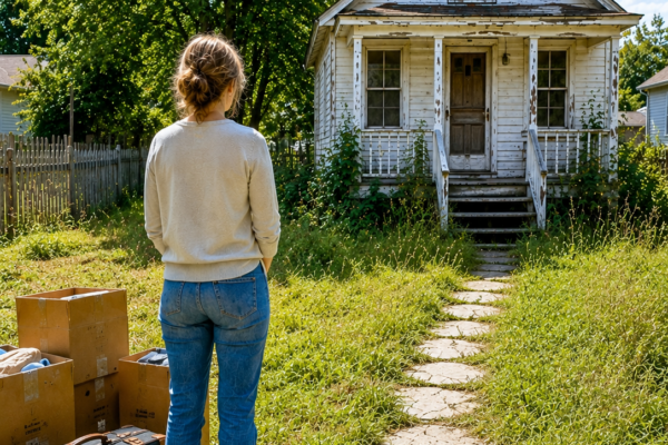 they laughed when the widow bought a condemned little house for one dollar—then a hidden wall revealed why no one had ever understood what she really owned