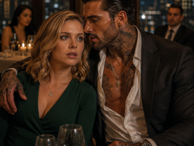 Her ex laughed when the Mafia boss asked her to pretend to be his wife for one dance, until something slipped from her purse and he quietly asked, “Who gave you this?”