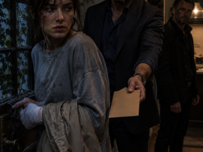 When Harper Refused the Mafia Boss’s Protection and Reached for the Rain-Soaked Door, Luca Admitted His Attack on Her Abuser Had Already Cost a Friend’s Life—Then He Handed Her the Evidence That Could End the War or Destroy the Only Place She Felt Safe