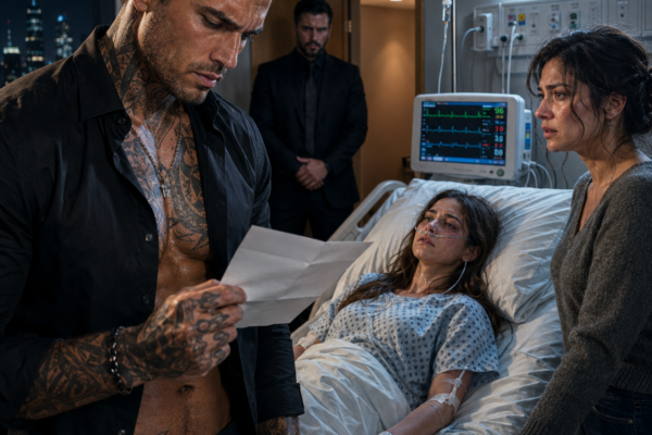 The mafia billionaire was supposed to leave after saving a stranger’s daughter with his rare blood, until the terrified mother walked into the hallway, stared at his cracked silver watch, and said…