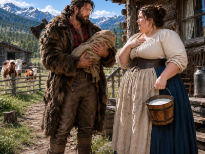 “Give My Kids Milk, I’ll Fix Your Ranch,” the Mountain Man Told the Widow — Winter Made Him Her Only Hope