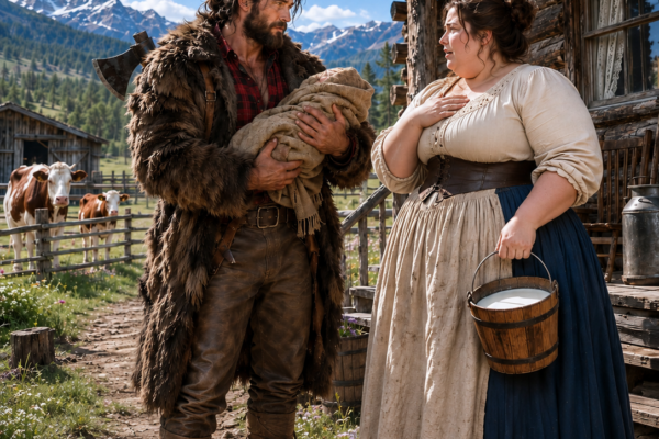 “Give My Kids Milk, I’ll Fix Your Ranch,” the Mountain Man Told the Widow — Winter Made Him Her Only Hope