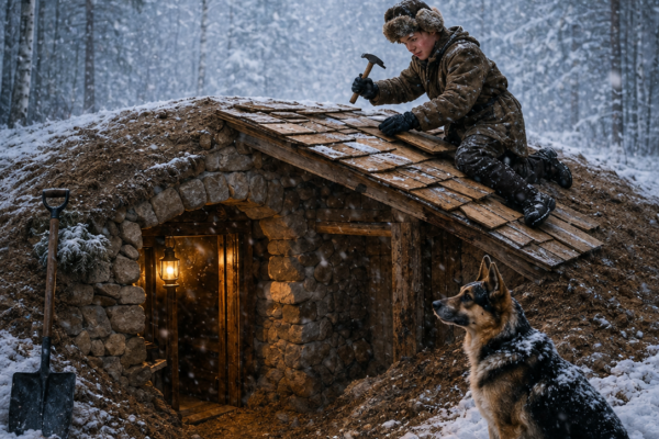 They Mocked Him For Building a Cabin Underground – Until the Blizzard of ’88 Came