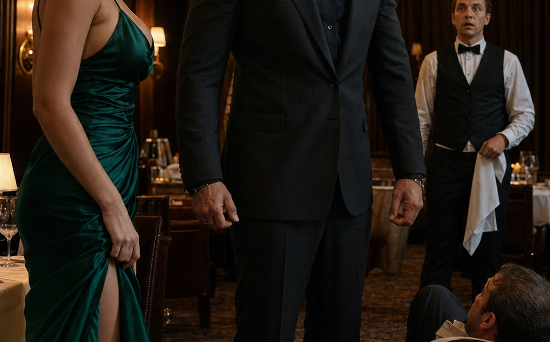 Her Date Sneered That She Was Too Big for Him—Then Chicago’s Most Feared Mafia Lord Broke His Jaw, Called the Art Restorer Perfect, and Revealed the Cruel Dinner Was Part of a Plot to Turn Her Into Leverage Against Him
