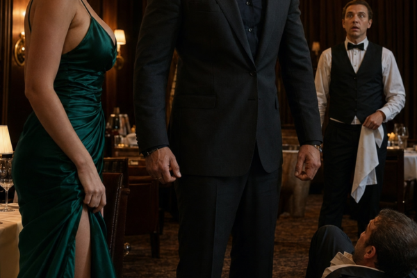 Her Date Sneered That She Was Too Big for Him—Then Chicago’s Most Feared Mafia Lord Broke His Jaw, Called the Art Restorer Perfect, and Revealed the Cruel Dinner Was Part of a Plot to Turn Her Into Leverage Against Him