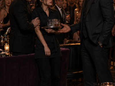 The Mafia Boss Ordered a Shy Waitress to Dance, but She Whispered, “I’m Still Working”—Then He Learned the Woman Who Refused Him Was the Daughter of a Man Whose Death Had Haunted Him for Eleven Years, Turning One Reckless Invitation Into a Reckoning Neither of Them Could Escape