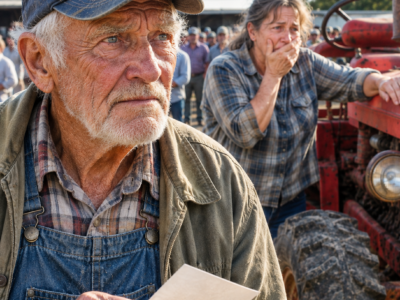 the 82-year-old millionaire thought he was buying a widow’s last tractor — until one old photograph revealed the debt he had never truly repaid