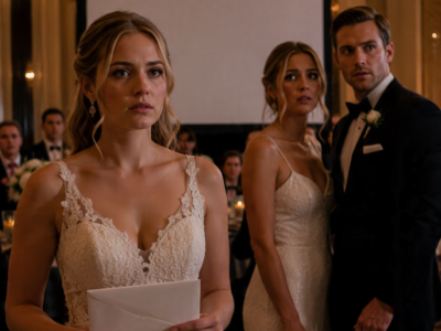 MY SISTER THOUGHT STEALING MY FIANCÉ WOULD FINALLY MAKE HER THE WINNER, SO I HANDED HER MY WEDDING—AND SAVED ONE ENVELOPE FOR AFTER SHE SAID “I DO”